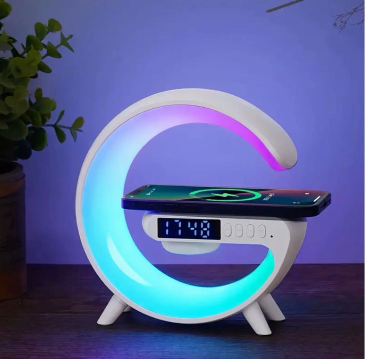 Smart G-Shape Wireless Charger & RGB Light