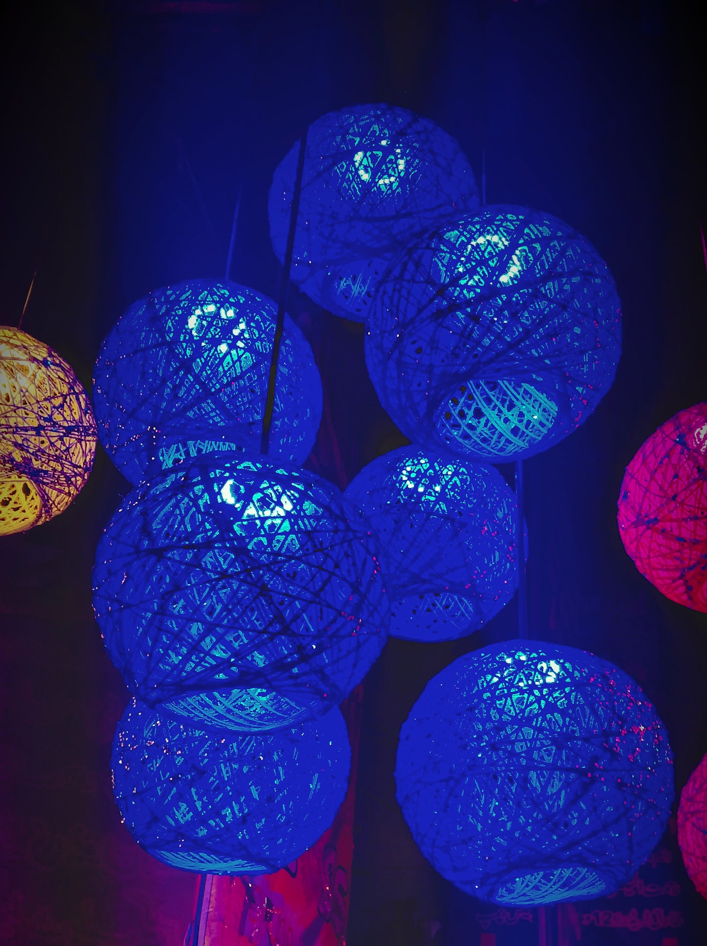 7 Pcs Decorative LED Lamp Light Set – Modern Room Décor