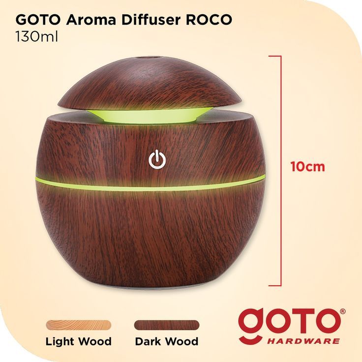 Mini Wood Grain Essential Oil Diffuser & Humidifier