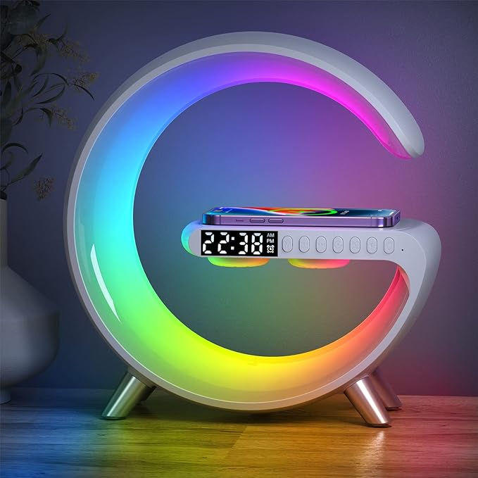 Smart G-Shape Wireless Charger & RGB Light