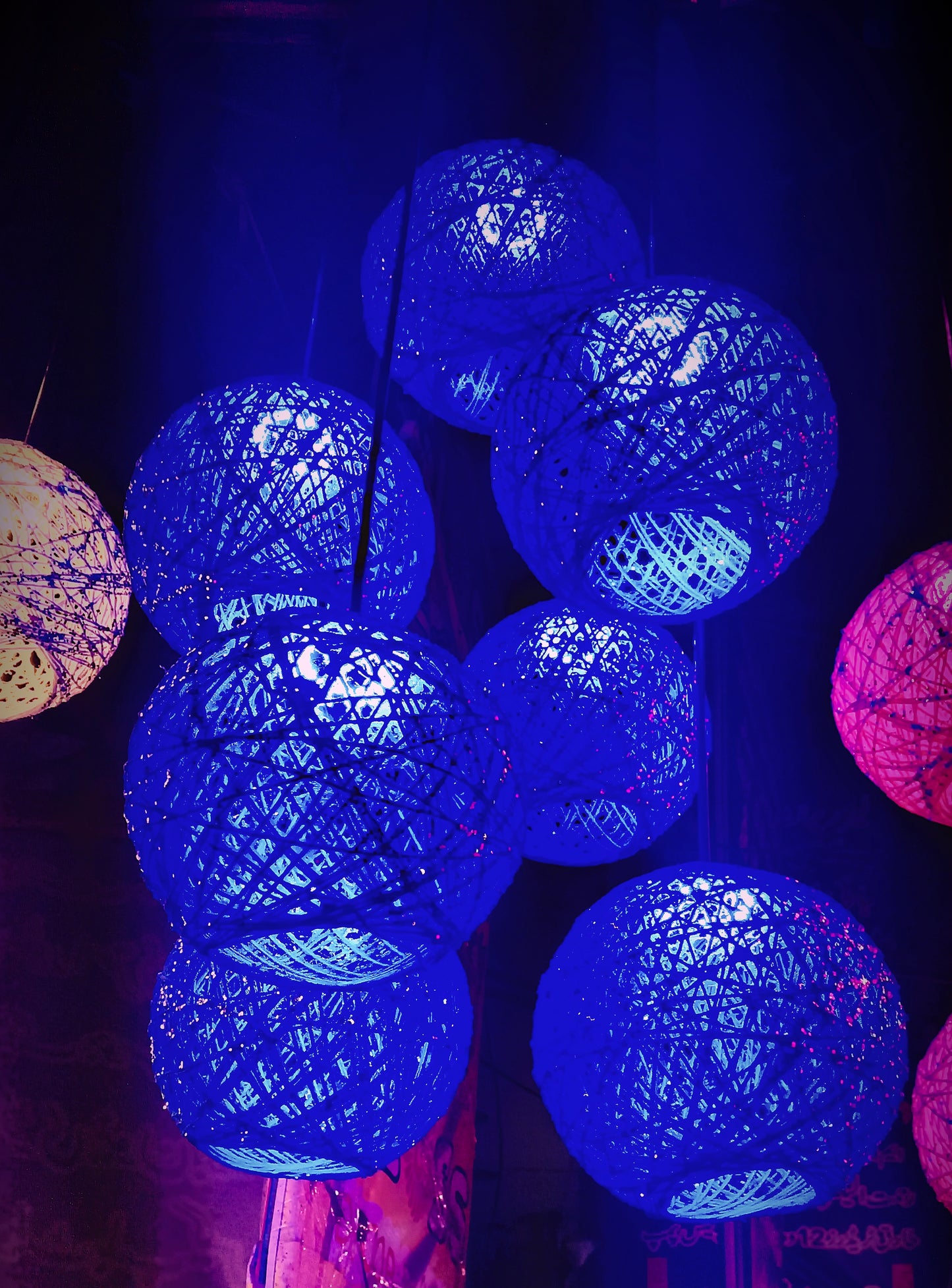 7 Pcs Decorative LED Lamp Light Set – Modern Room Décor