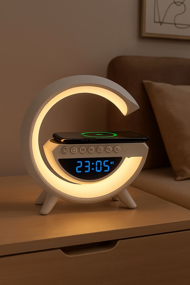 Smart G-Shape Wireless Charger & RGB Light