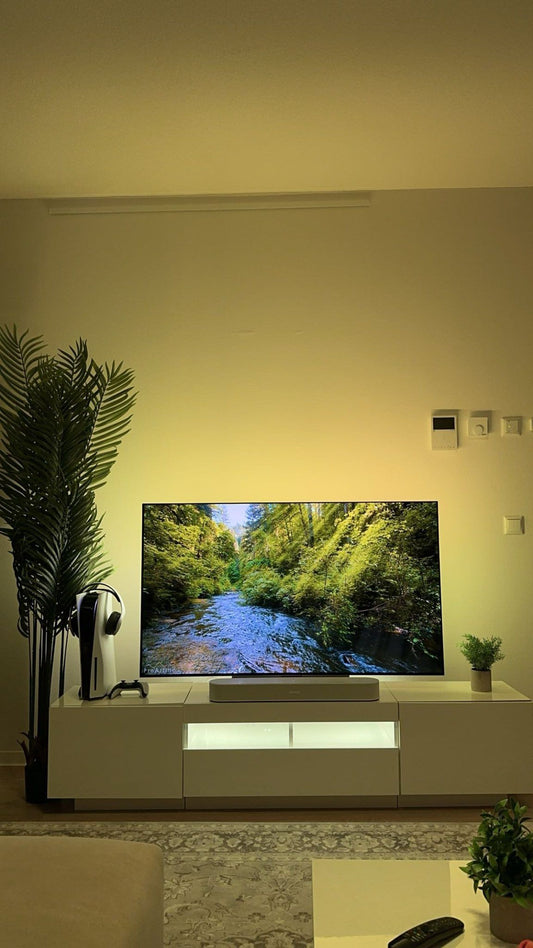 5 METER RGB LED TV Backlight Strip – Mood Ambience Malti  Lighting