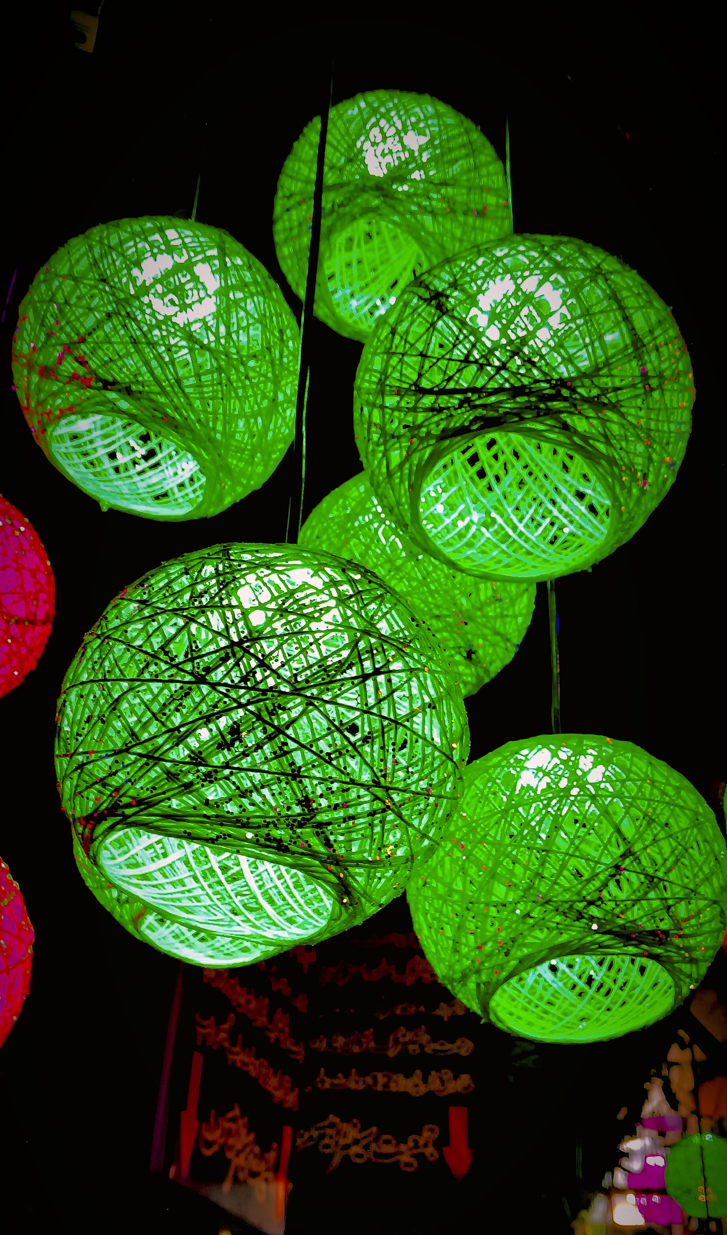 7 Pcs Decorative LED Lamp Light Set – Modern Room Décor